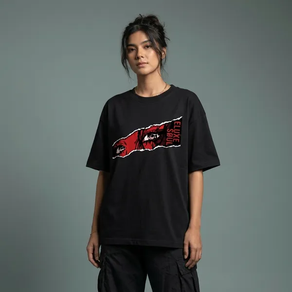Black_Cotton_Oversized_Classic_T_Shirt_For_Women