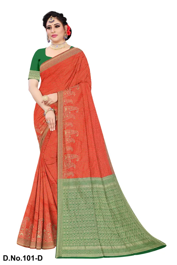 Pink_Satin_Silk_Zari_Woven_Brocade_Banarasi_Saree_With_Blouse_For_Women