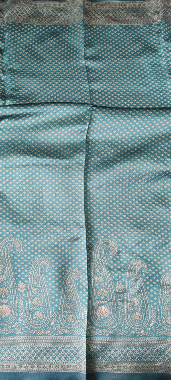 Pink_Satin_Silk_Zari_Woven_Border_Banarasi_Saree_With_Blouse_For_Women