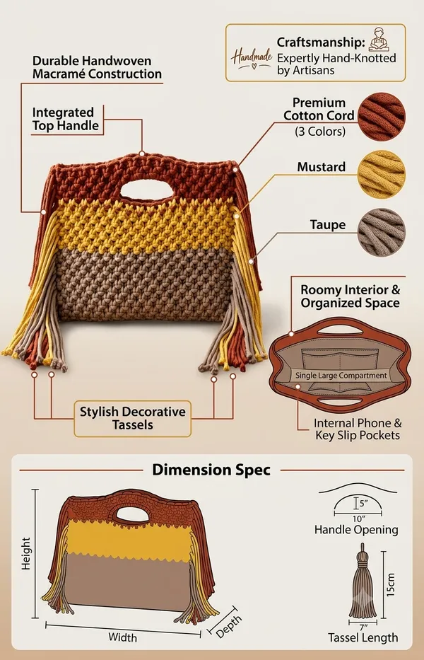 Designer_Boho_Macrame_Handbag_–_Handwoven_Cotton_Fringe_Purse