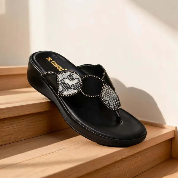 Black_Synthetic_Pu_Embellished_Thong_Flip_Flops_For_Women