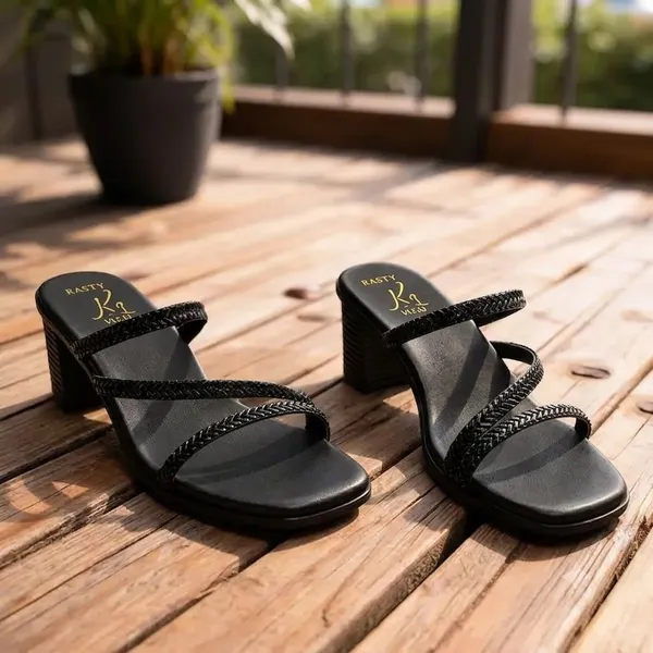 Black_Synthetic_Pu_Layered_Strappy_Open-Toe_Sandals_For_Women