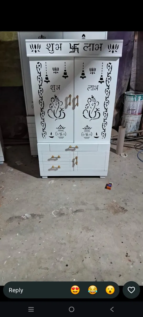 White_Traditional_Motif_Pooja_Mandir_Cabinet
