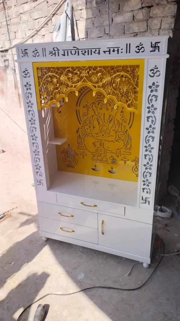 White_Traditional_Ganesha_Pooja_Mandir_Cabinet