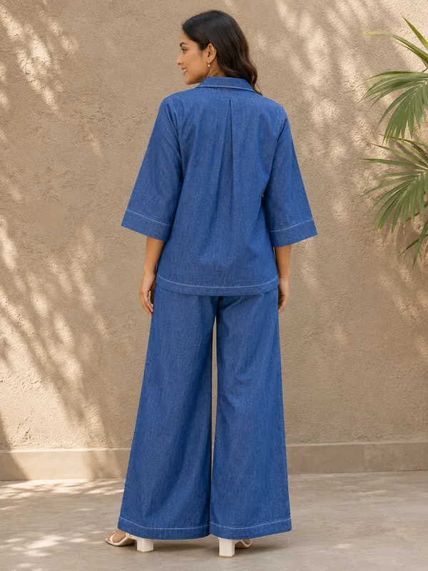 Denim_X_Threadline_Women'S_Relaxed_Fit_Co-Ordset