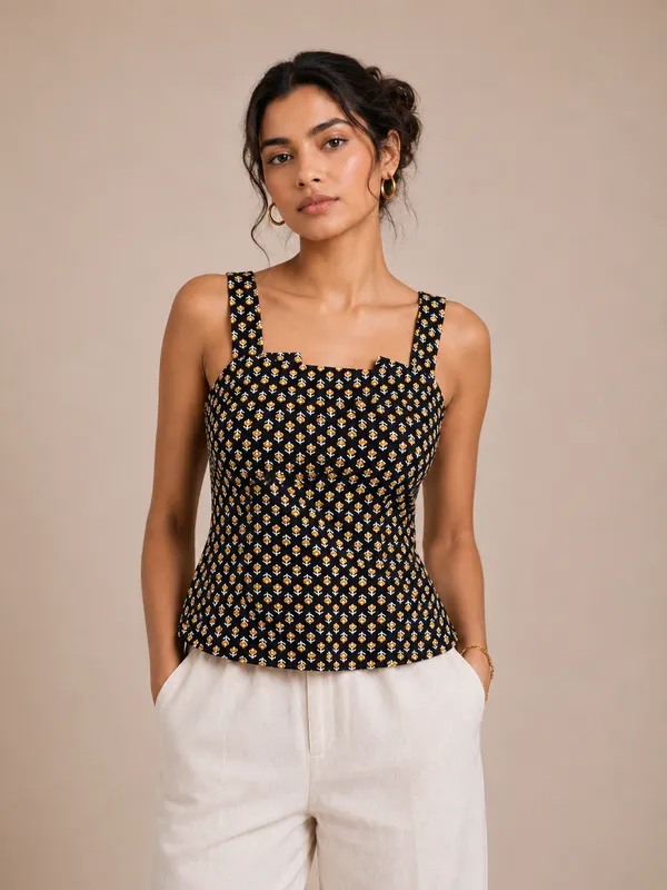 Brown_X_Botanica_Women'S_Crop_Top