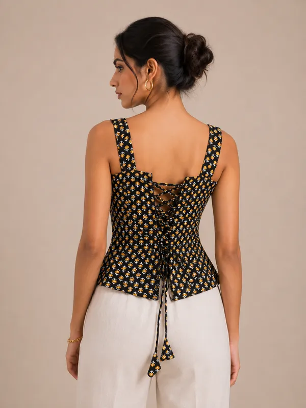 Brown_X_Botanica_Women'S_Crop_Top