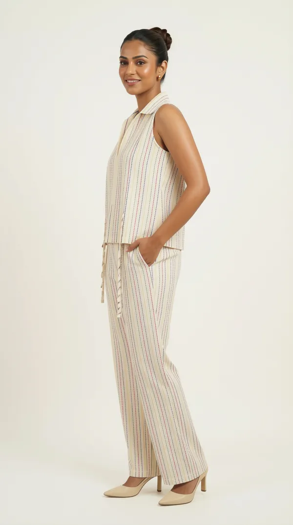 White_X_Spectrum_Women'S_Co-Ord_Set