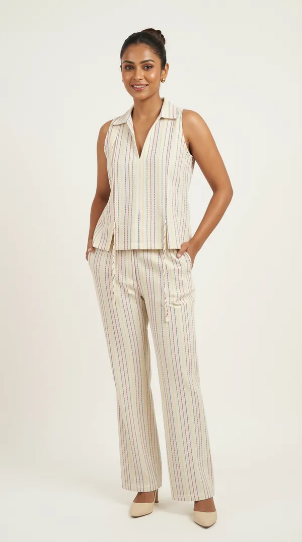 White_X_Spectrum_Women'S_Co-Ord_Set