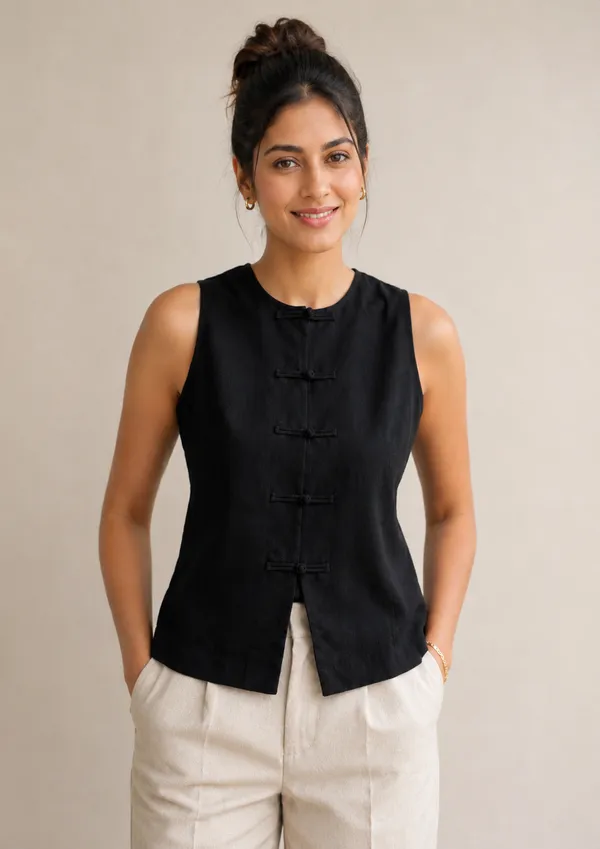Coal_X_Black_Linen_Top