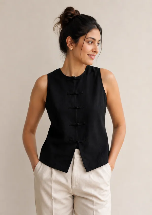 Coal_X_Black_Linen_Top