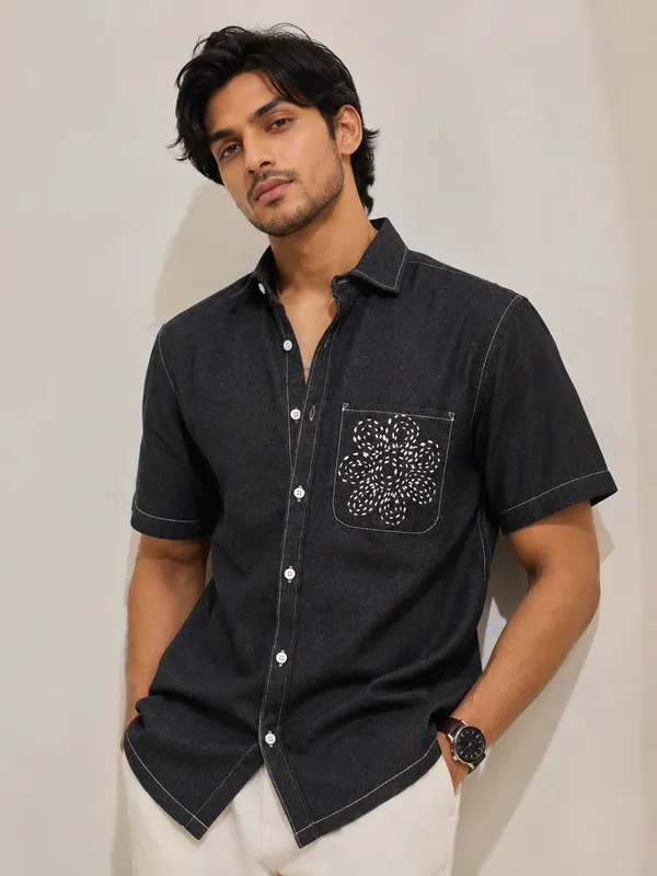 Ebony_X_Craft_Men's_Shirt