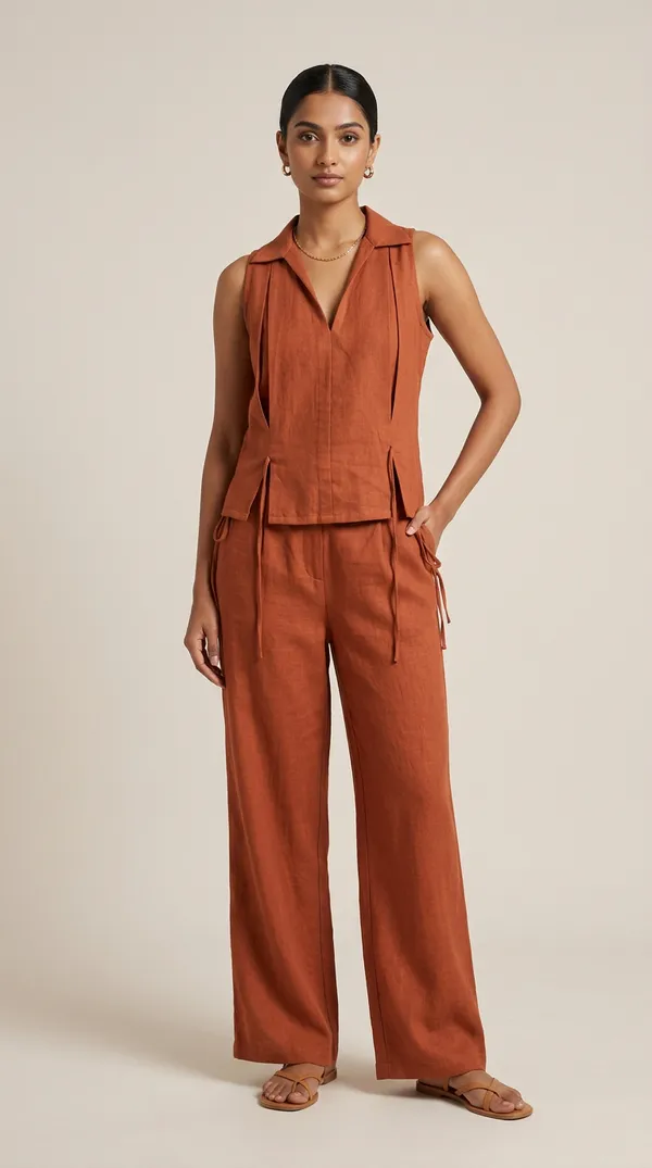 Rust_X_Spectrum_Women'S_Co-Ord_Set