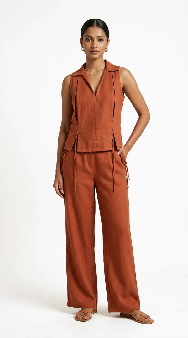 Rust_X_Spectrum_Women'S_Co-Ord_Set