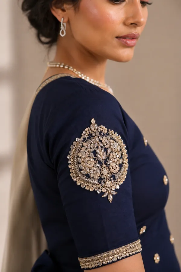 Noorani_×_Indigo_Lehenga_Set