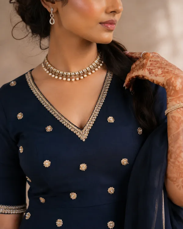 Noorani_×_Indigo_Lehenga_Set