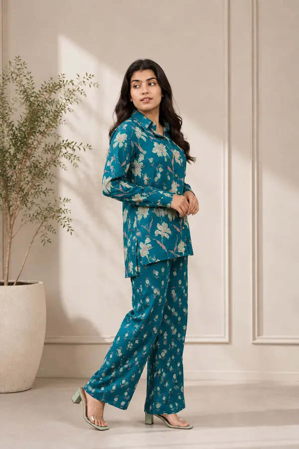 Teal_X_Reverie_Co-ord_Set