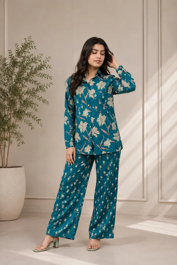 Teal_X_Reverie_Co-ord_Set