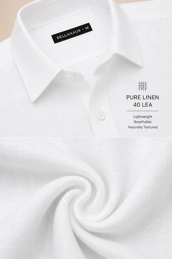 White_X_40_Lea_Pure_Linen_Shirt_