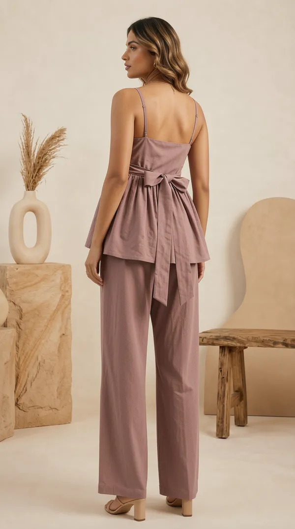 Mauve_X_Lilac_Women'S_Linen_Dress