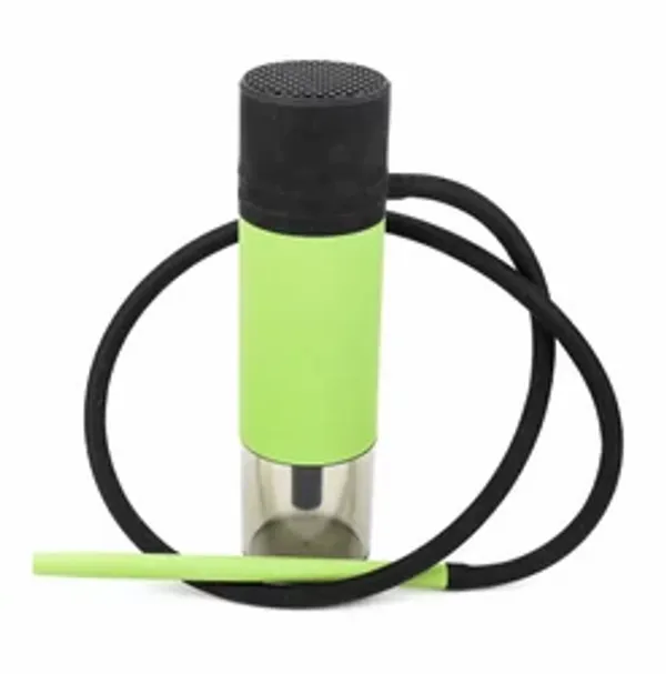Neon_Green_Glass,_Abs_Plastic,_Stainless_Steel,_Silicone_Portable_Car_Hookah_For_Adults,_Portable_Hookah_Use