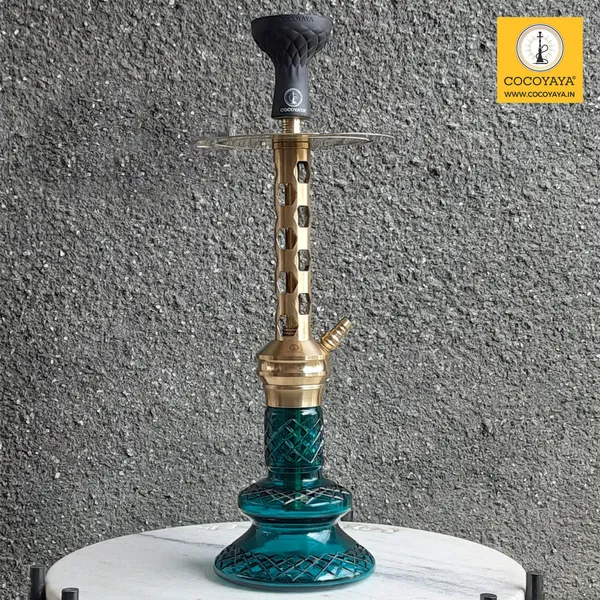 Blue_And_Golden_Glass,_Stainless_Steel,_Aluminum_Alloy,_Silicone,_600D_Oxford_Polyester_Carry_Bag_Hookah_With_Carry_Bag_For_Adults,_Hookah_Use,_Travel
