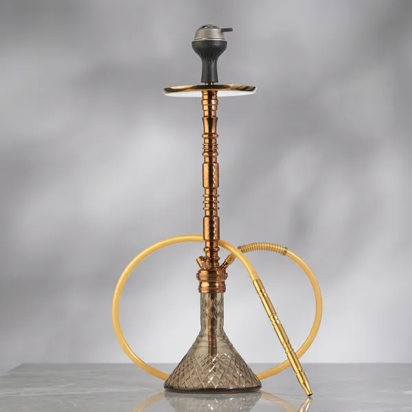 Copper_Brown_Glass,_Stainless_Steel,_Aluminum_Alloy,_Silicone,_600D_Oxford_Polyester_Carry_Bag_Hookah_With_Carry_Bag_For_Adults,_Hookah_Use,_Travel