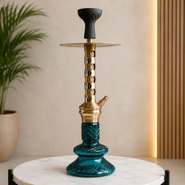 Blue_And_Golden_Glass,_Stainless_Steel,_Aluminum_Alloy,_Silicone,_600D_Oxford_Polyester_Carry_Bag_Hookah_With_Carry_Bag_For_Adults,_Hookah_Use,_Travel