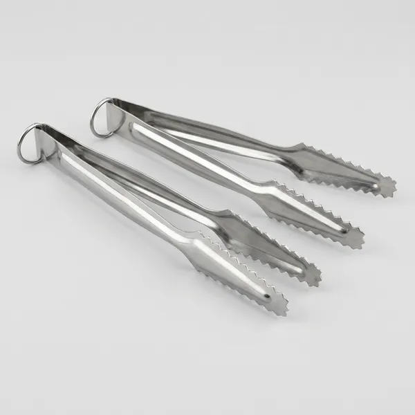 Silver_Stainless_Steel_Stainless_Steel_Tongs_For_Kitchen,_Barbecue,_Coal_Handling