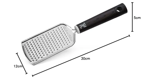 Stainless_Steel_Manual_Cheese_Grater_Coarse_Grater_For_Cheese_And_Vegetables_Black_Handle