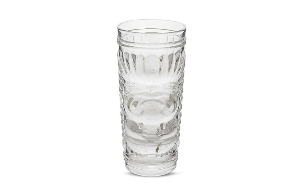 Tikki_Glass_Tumbler_420ml_Textured_Crystal_Pattern_Transparent