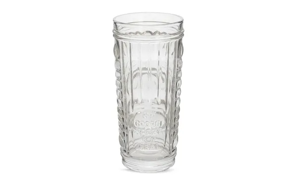 Tikki_Glass_Tumbler_420ml_Textured_Crystal_Pattern_Transparent