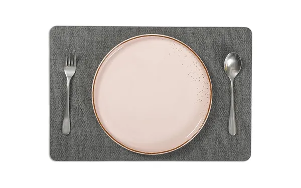 Grey_Fabric_Table_Mat_Modern_Dining_Placemat_Single_Piece