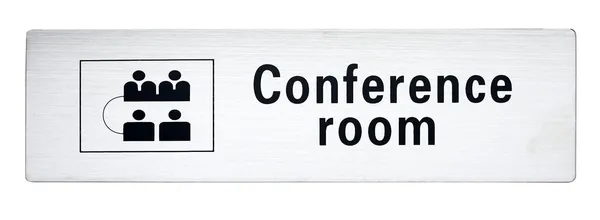 Conference_Room_Sign_Office_Door_Nameplate_Brushed_Silver_Aluminium_Finish