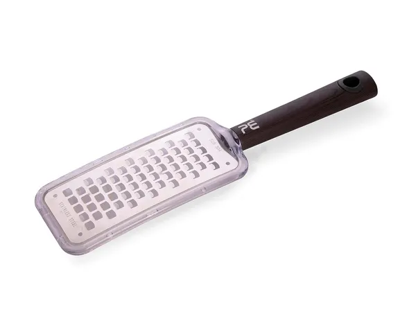 Professional_Box_Grater_With_Wide_Grating_Surface_Stainless_Steel_Blade_Black_Handle