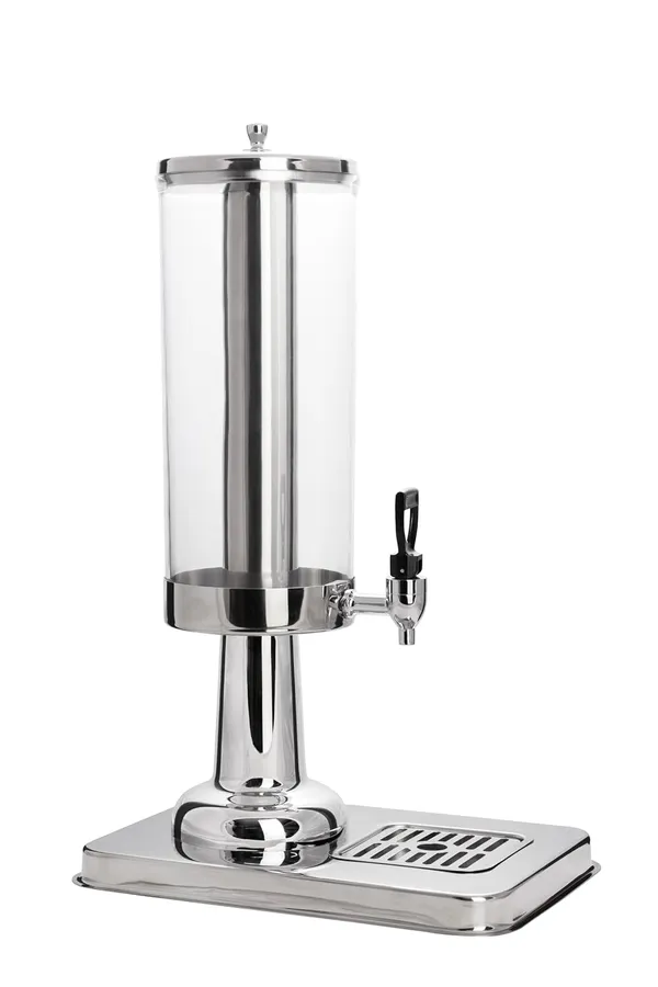 Stainless_Steel_Beverage_Dispenser_3_Litre_Capacity_With_Drip_Tray