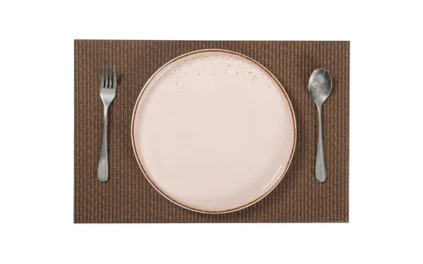 Bamboo_Table_Placemats_Pack_Of_6_Brown_Woven_Design