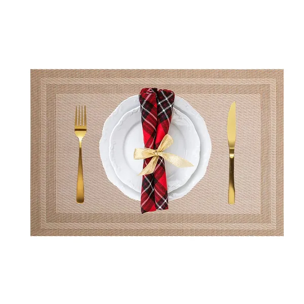 Premium_Placemats_Set_Rich_Gold_42_X_28_Cm_Textured_Table_Mats