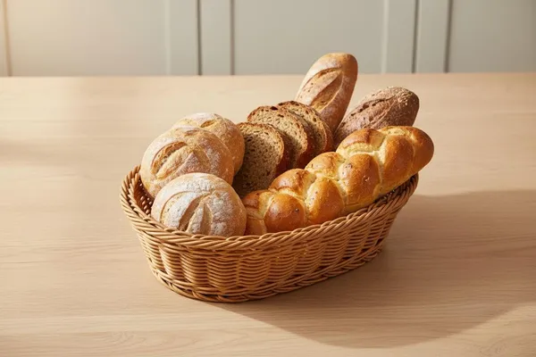 Handcrafted_Woven_Rattan_Bread_Basket_Natural_Wicker_Fruit_Bowl_Multipurpose_Storage_Container_For_Pastries_Rolls_Snacks_Kitchen_And_Dining_Table_Serving_26_Cm