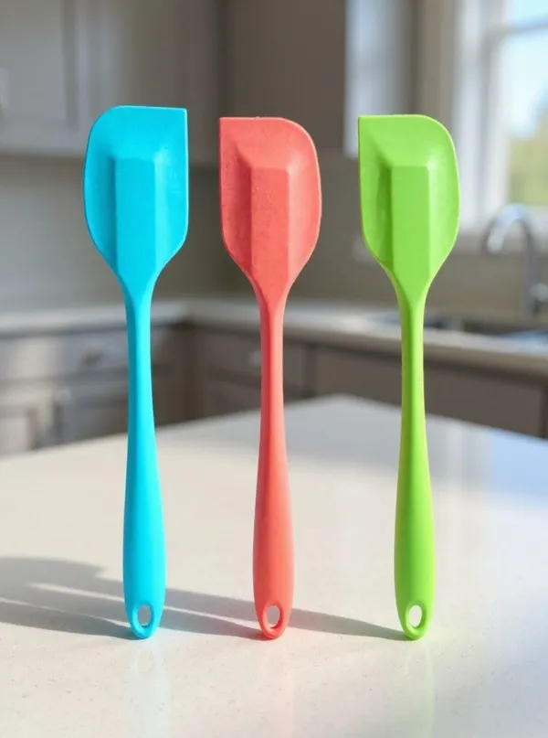 Colorful_Silicone_Spatula_Kitchen_Scraper_With_Long_Handle_Blue_Pink_Green_27cm_Random_Color_Will_Be_Given_Single_Piece