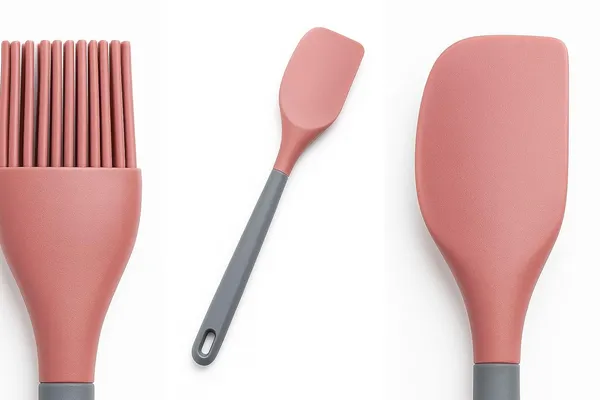 Silicone_Kitchen_Basting_Brush_And_Spatula_Set_Pink_And_Grey_30_Cm_Cooking_Tools_With_Ergonomic_Handles_2_Piece_Baking_And_Grilling_Utensils_Color_May_Vary