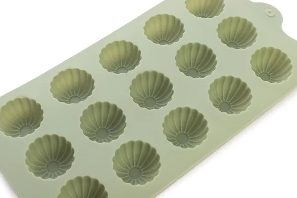 Silicone_Chocolate_Mold_Shell_Shape_15_Cavity_Baking_Mold_Sage_Green