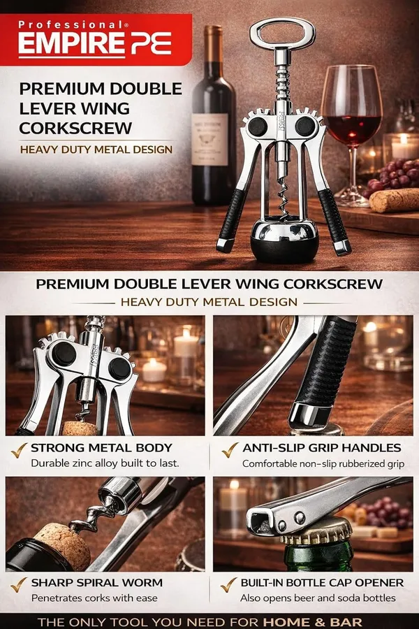 Professional_Wine_Corkscrew_Opener_With_Bottle_Opener_Stainless_Steel_And_Black_Handle_Multi_Function_Bar_Tool