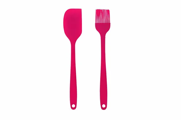 Silicone_Spatula_And_Basting_Brush_Set_Pink_27cm_Scraper_And_24cm_Oil_Brush_2_Piece_Kitchen_Utensil_Set_Color_May_Vary