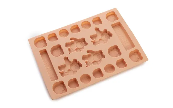 Silicone_Chocolate_Mold_With_Teddy_Bear_And_Heart_Shapes_Peach_Color_Baking_Tray_For_Candy_And_Ice_Cubes