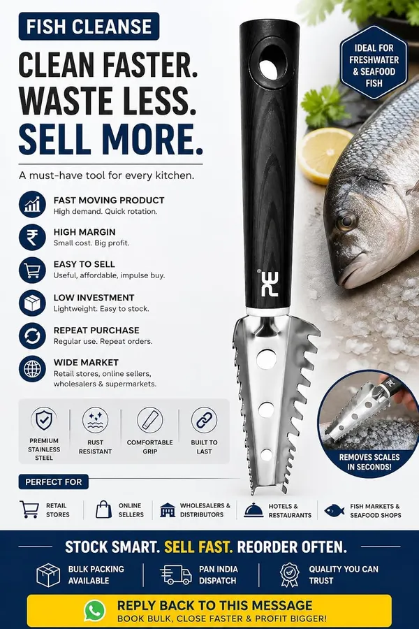 Professional_Fish_Cleaner_Stainless_Steel_Scraper_With_Comfortable_Grip_Rust_Resistant_For_Freshwater_And_Seafood_Fish