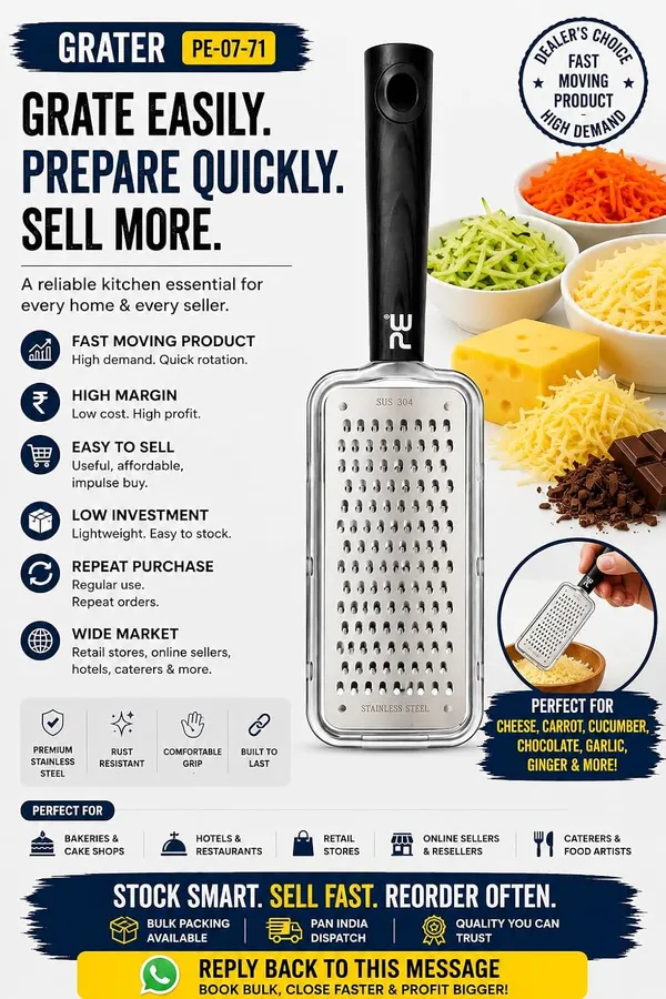 Professional_Stainless_Steel_Grater_With_Comfortable_Grip_Handle_For_Cheese_Carrot_Ginger_More