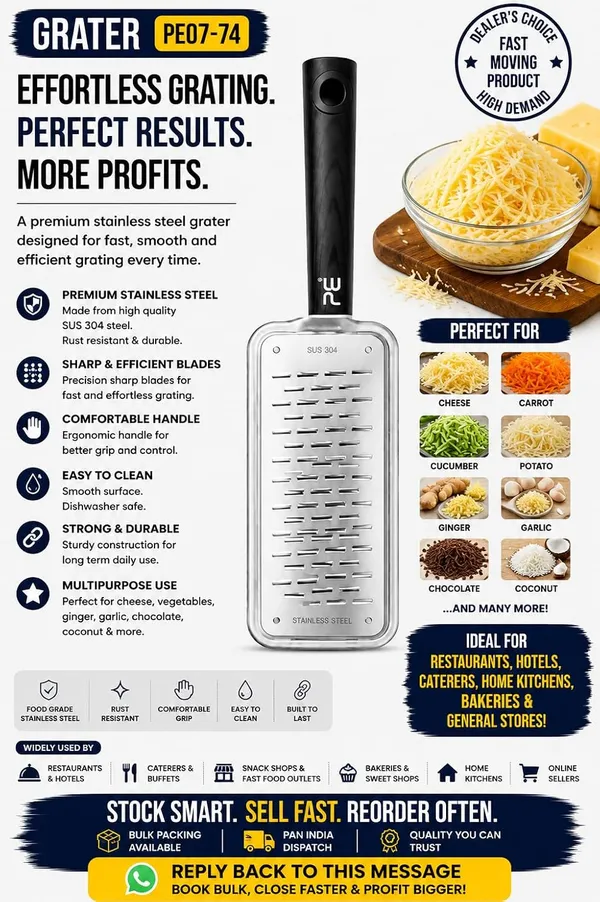 Professional_Stainless_Steel_Grater_With_Ergonomic_Handle_Sus_304_Multipurpose_For_Cheese_Vegetables_Ginger_And_More