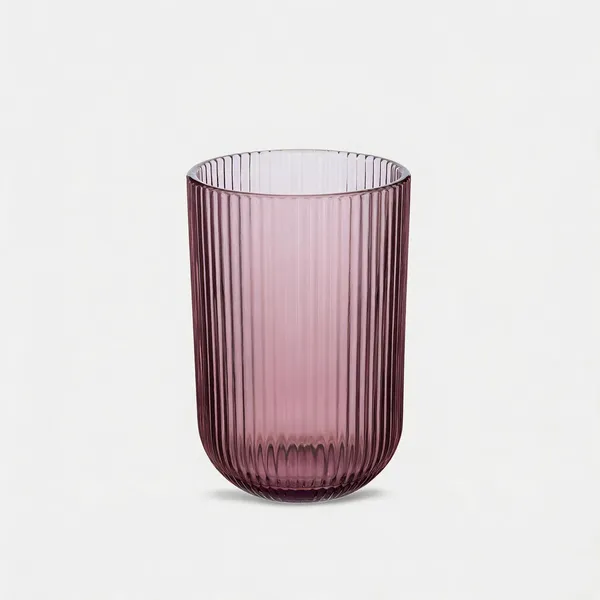 Glass_Ribbed_Brown_Juice_Glass
