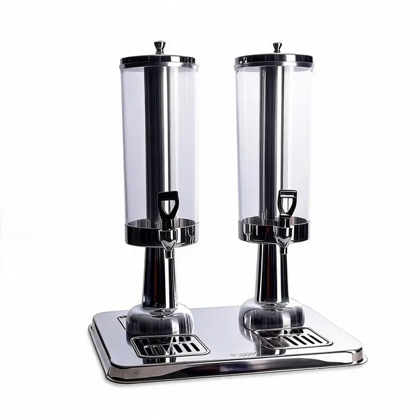 Acrylic_Chrome_Double_Juice_Dispenser_With_Stand